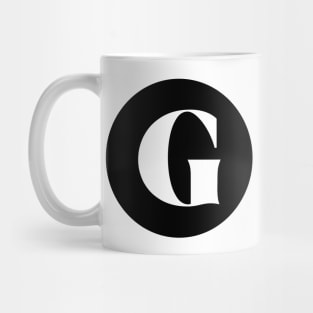 G (Letter Initial Monogram) Mug